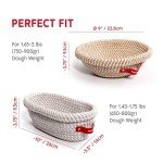 KneadAce Sourdough Starter Kit with Proofing Baskets