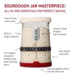 KneadAce Sourdough Starter Kit with Proofing Baskets