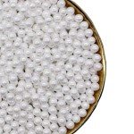 White Pearl Sugar Sprinkles – 120g Shaker Jar