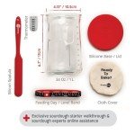 KneadAce Sourdough Starter Kit with Proofing Baskets