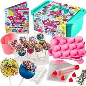 GirlZone Cake Pop Baking Kit for Kids