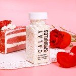 White Pearl Sugar Sprinkles - 120g for Baking