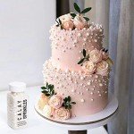 White Pearl Sugar Sprinkles - 120g for Baking