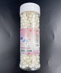 White Pearl Sugar Sprinkles – 120g Shaker Jar