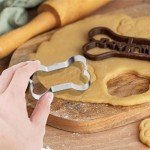 6-Piece Dog Bone Cookie Cutter Set