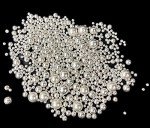 Silver Edible Pearl Sugar Sprinkles for Baking