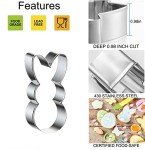 Easter Cookie Cutter Set: Carrot, Egg, Bunny