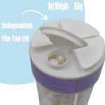 4-in-1 Edible White Pearl Sugar Sprinkles 6 oz