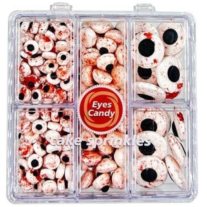 Halloween Edible Candy Eyeballs Sprinkles for Baking