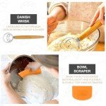 Bread Proofing Basket Set with Silicone Baking Mat