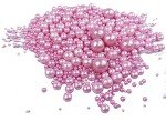 Pink Edible Pearl Sugar Sprinkles for Baking
