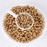 Gold Heart Sprinkles for Baking and Decorating