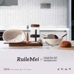 Sourdough Baking Starter Kit with Proofing Baskets
