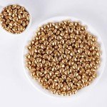 Gold Heart Sprinkles for Baking and Decorating