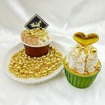 Gold Pearl Sprinkles Mix for Cake Decorating 7.7Oz