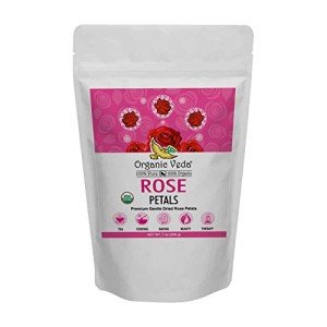 Organic Dried Rose Petals for Baking and Decor