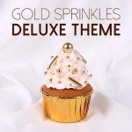 Gold Sprinkles for Cakes, Cupcakes, and Cookies