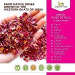 Organic Dried Rose Petals for Baking and Decor