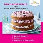 Organic Dried Rose Petals for Baking and Decor