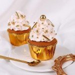 Gold Sprinkles for Cakes, Cupcakes, and Cookies