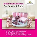 Organic Dried Rose Petals for Baking and Decor