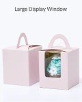 Light Purple Cupcake Boxes with Window - 50pcs