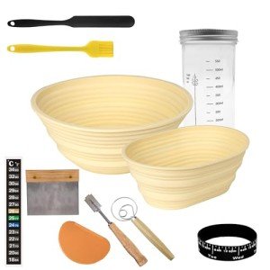 BOSKE Sourdough Starter Kit with Banneton Baskets