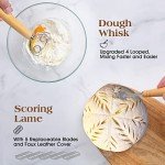 Sourdough Starter Kit with Proofing Baskets and Tools