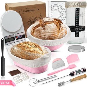 23-Piece Sourdough Bread Baking Kit with Jar