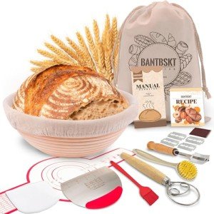 Sourdough Bread Baking Kit with Proofing Basket