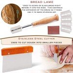 Sourdough Starter Kit with Proofing Baskets & Tools