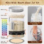 Sourdough Starter Kit with Proofing Baskets & Tools