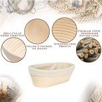 Sourdough Starter Kit with Proofing Baskets & Tools