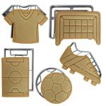 Soccer Cookie Cutter Set for Fun Baking