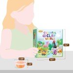 Kids' Air Dry Clay Kit with 26 Project Ideas