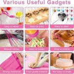 274-Piece Cake Decorating Tools Kit (Pink)