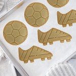 Soccer Cookie Cutter Set for Fun Baking