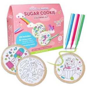 Unicorn Sugar Cookie Decorating Kit with Edible Markers