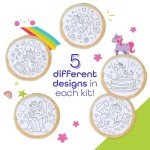 Unicorn Sugar Cookie Decorating Kit with Edible Markers