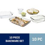 Anchor Hocking 10-Piece Bakeware Set
