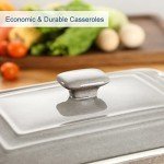 Lovecasa 4.5 Quart Nonstick Casserole Dish