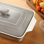 Lovecasa 4.5 Quart Nonstick Casserole Dish
