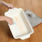 Lovecasa 4.5 Quart Nonstick Casserole Dish