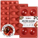 Silicone Semi Sphere Molds for Baking and Chocolate