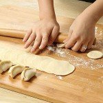 Bamboo Rolling Pin for Baking Pizza and Cookies