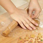 Bamboo Rolling Pin for Baking Pizza and Cookies