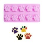 Puppy Paw and Bone Silicone Baking Molds