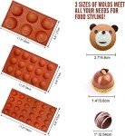 Silicone Semi Sphere Molds for Baking and Chocolate