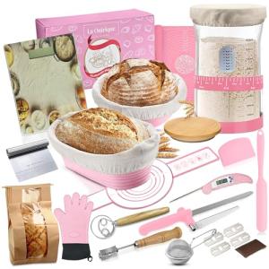23-Piece Sourdough Bread Baking Kit with Jar