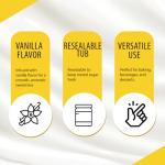 Gefen Vanilla Sugar – 12oz Resealable Containers (2 Pack)